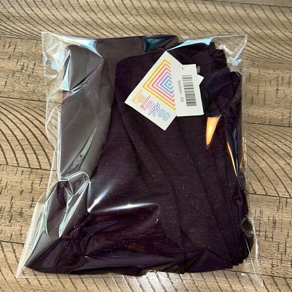 Power 💥 Purple Sparkle ❇️ ✨2 Pocket Skirt Fit & Flare Skirt NWT - Picture 5 of 17